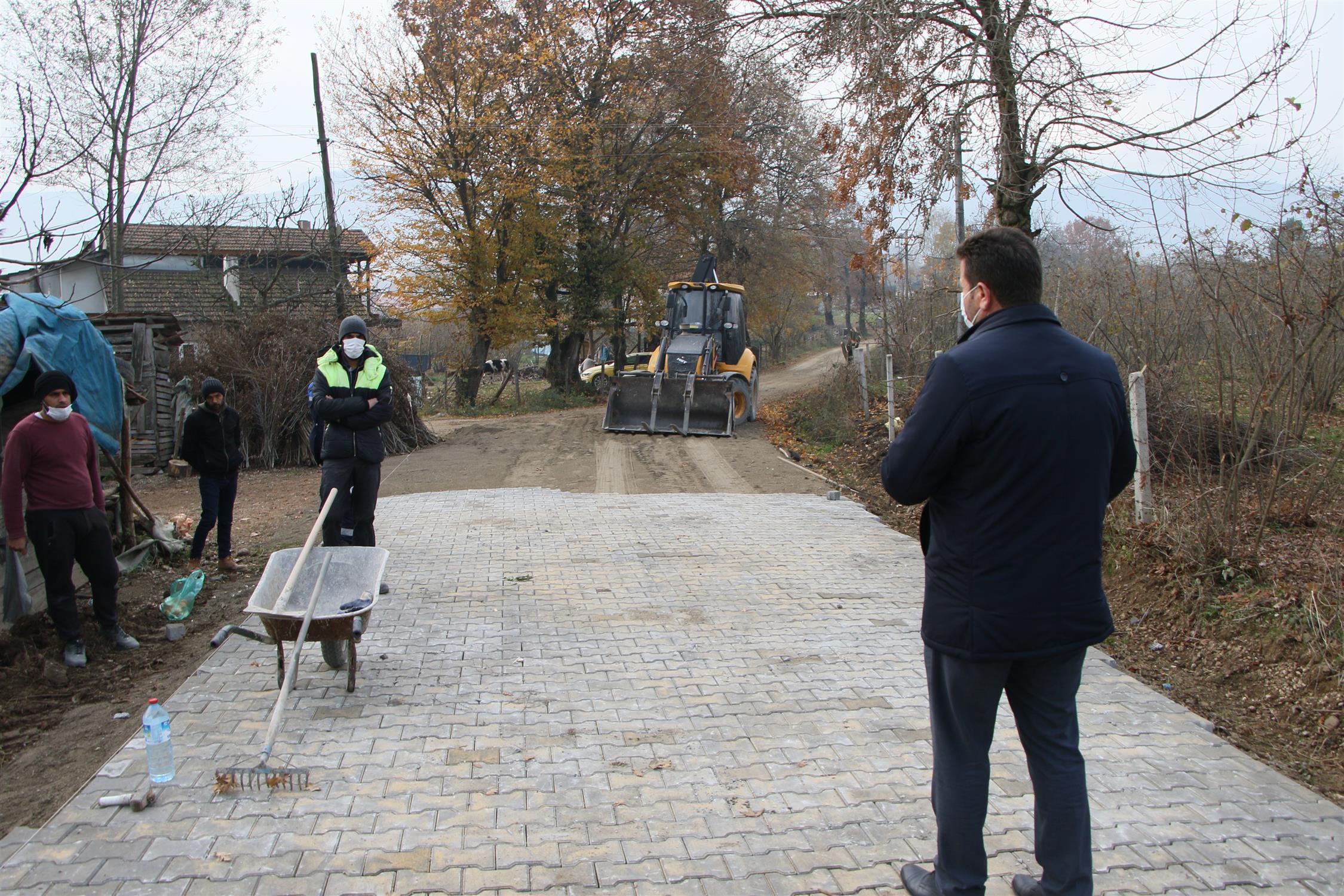 BAŞKAN BİLAL SOYKAN YAPILAN ÇALIŞMALARI YERİNDE İNCELEDİ