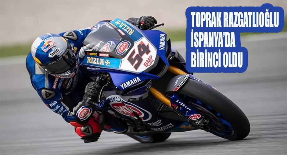 Toprak Razgatlıoğlu İspanya'da Birinci Oldu  