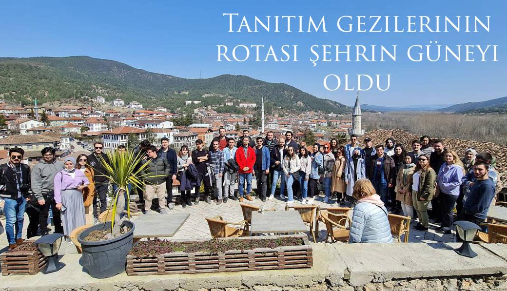 Tanıtım gezilerinin rotası şehrin güneyi oldu