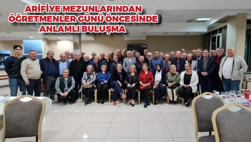 Arifiye Mezunlarından Öğretmenler Günü Öncesinde Anlamlı Buluşma