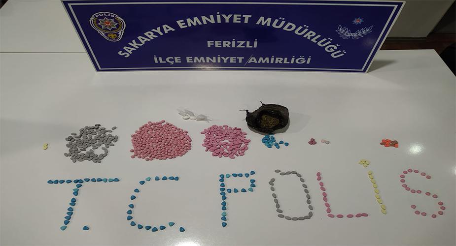 FERİZLİ'DE UYUŞTURUCUYA GEÇİT YOK