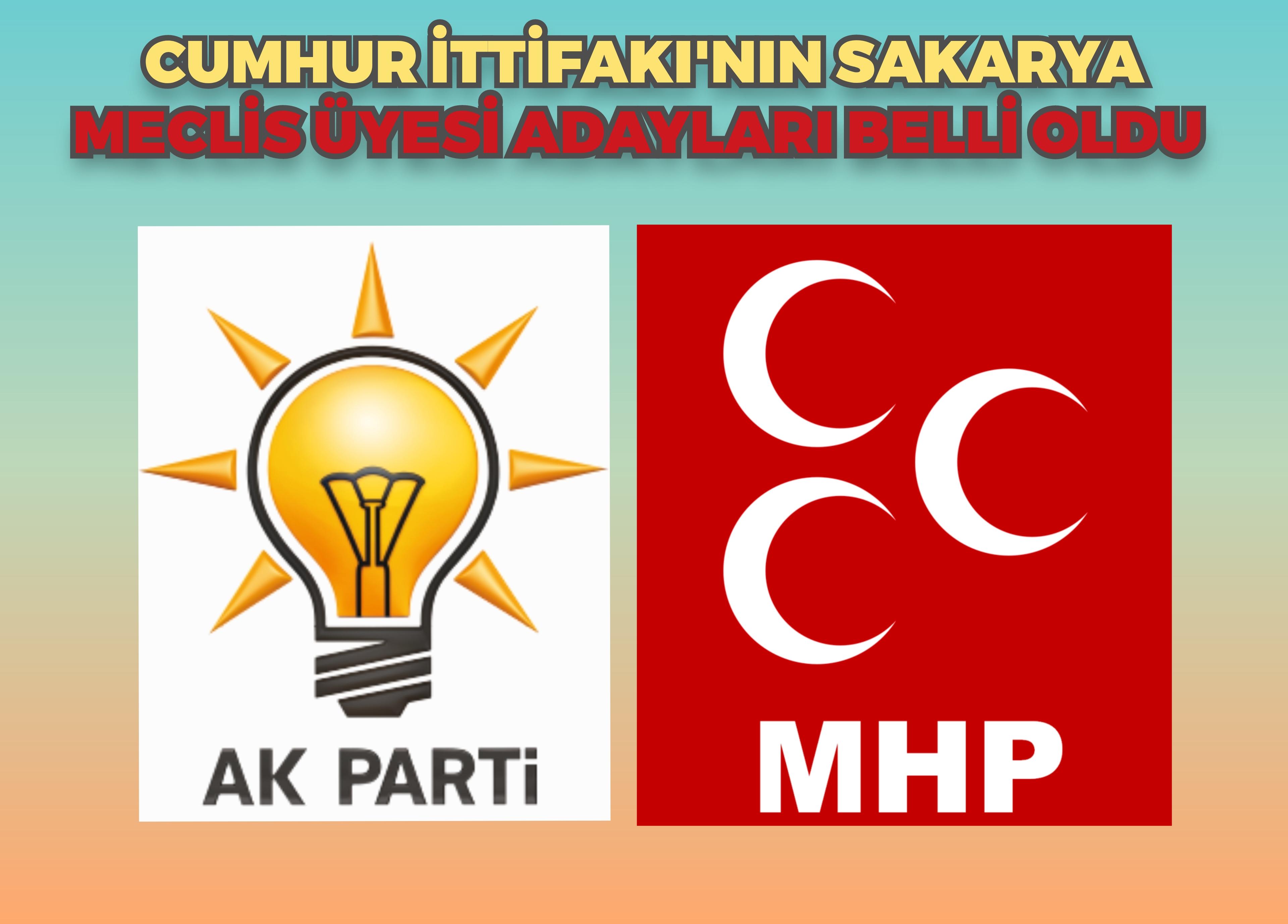 Sakarya'da Cumhur İttifakı'nın belediye meclis üyesi adayları belli oldu