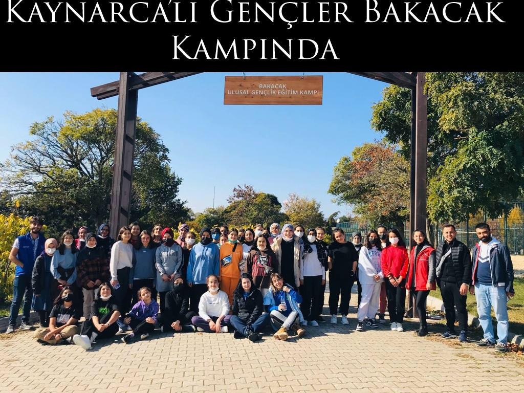 Kaynarca’lı Gençler Bakacak Kampında