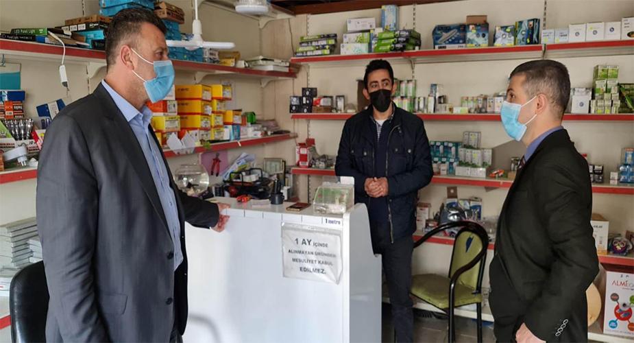 Sapanca’da Denetimlere ve Esnaf Ziyaretlerine Devam