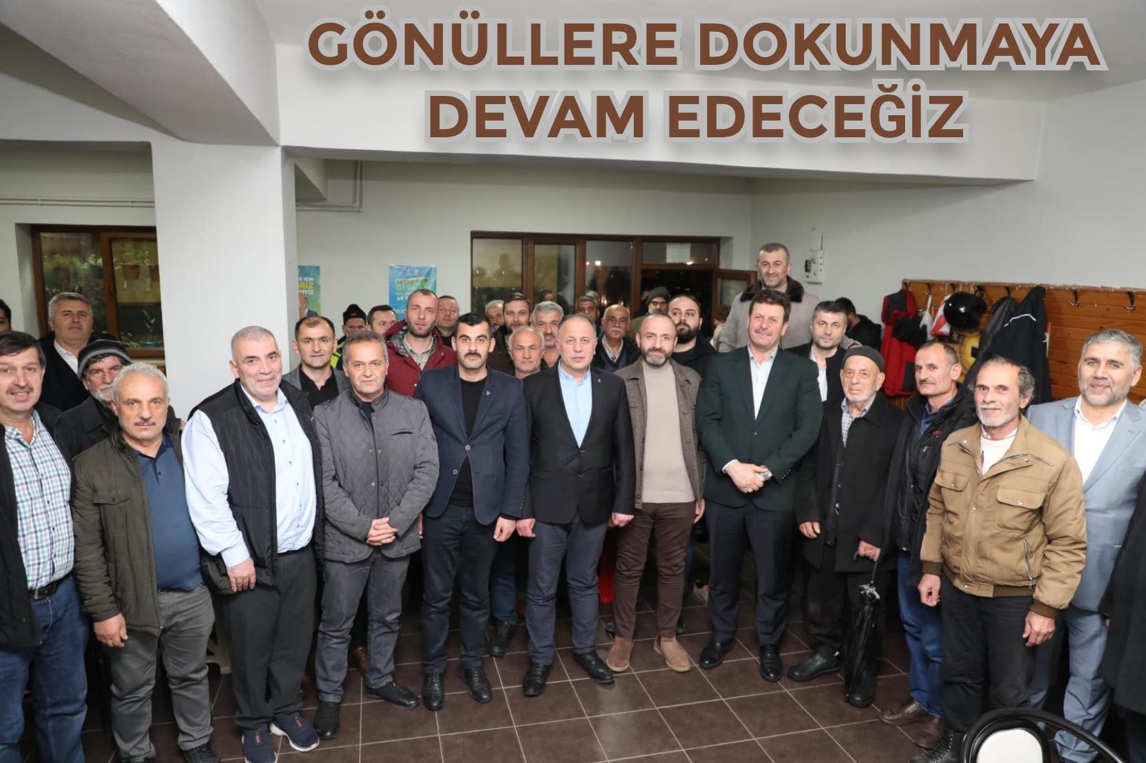 Gönüllere dokunmaya devam edeceğiz