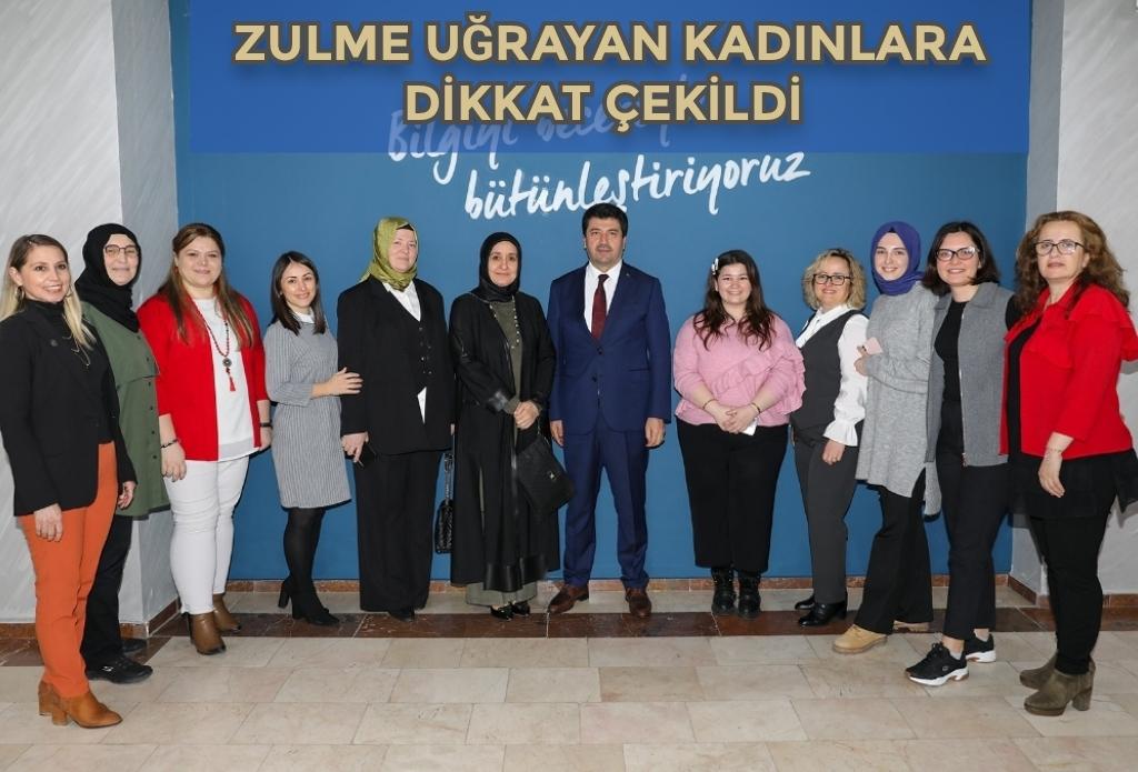 SUBÜ’deki Kadınlar Günü etkinliğinde Zulme uğrayan kadınlara dikkat çekildi