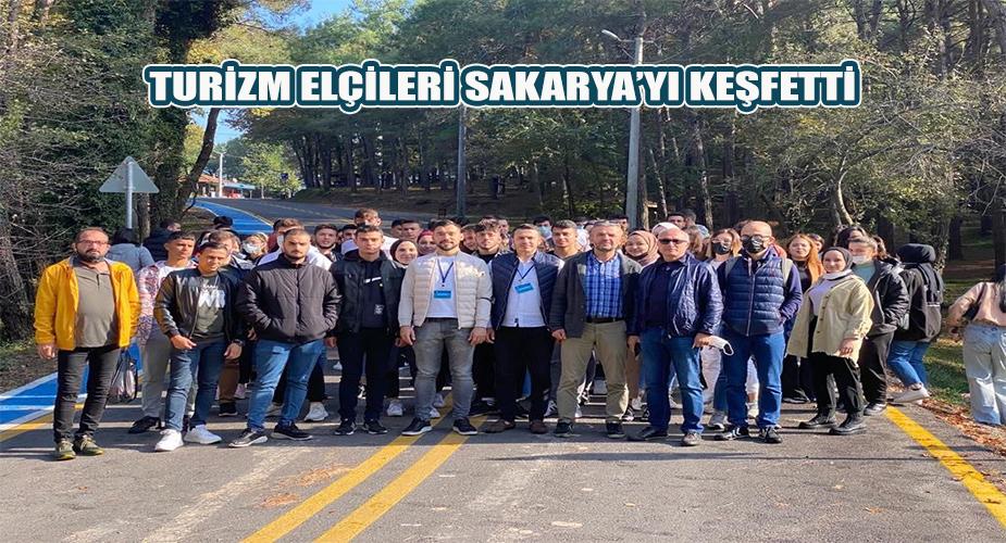 Turizm elçileri Sakarya’yı keşfetti