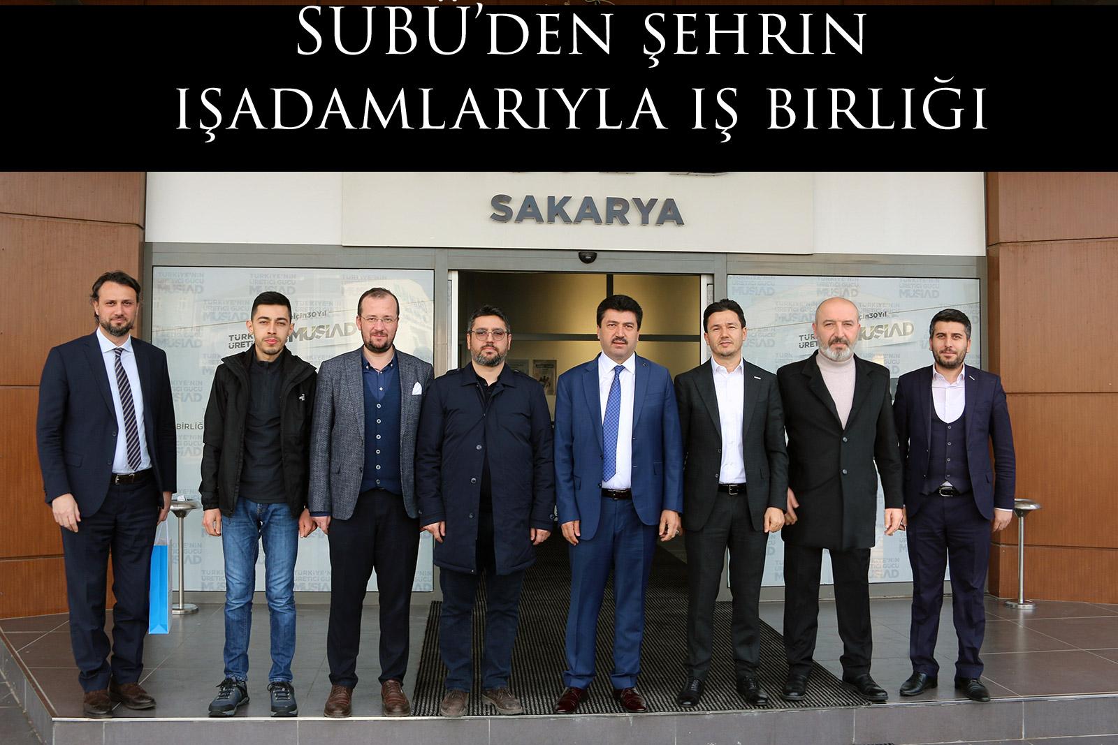 SUBÜ’den şehrin işadamlarıyla iş birliği