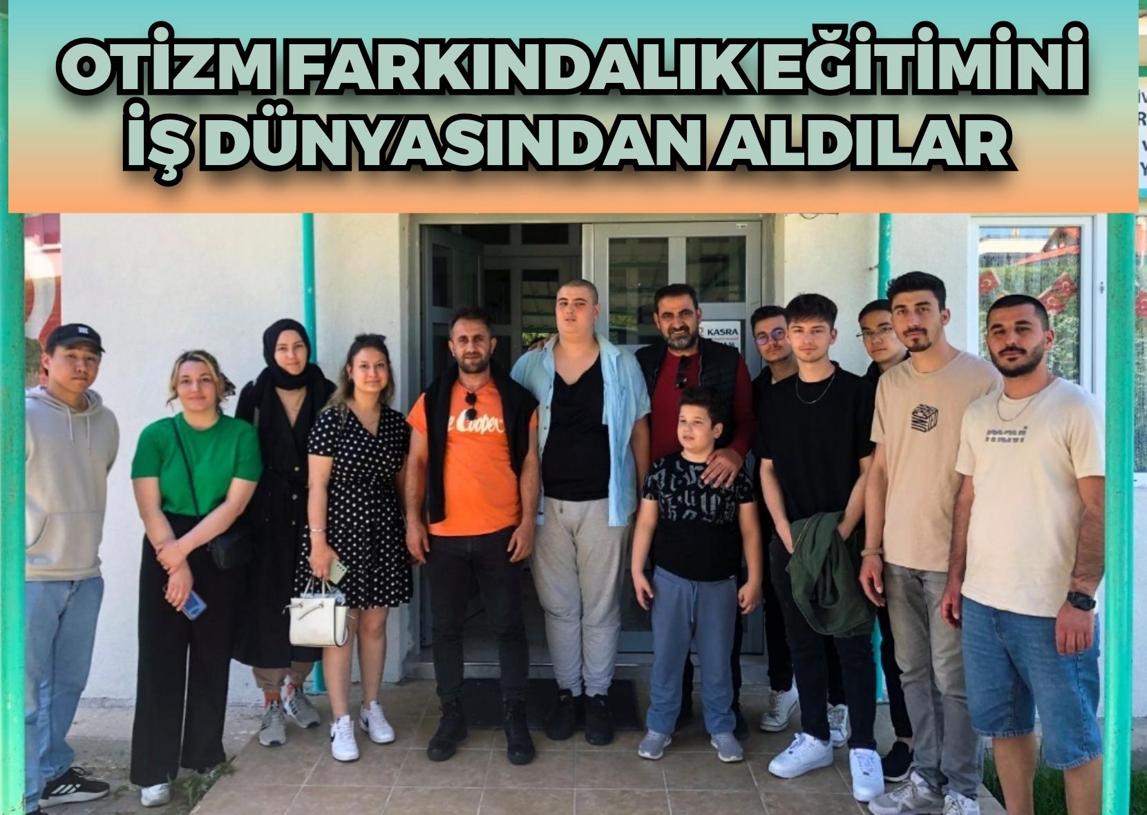 Otizm farkındalık eğitimini iş dünyasından aldılar