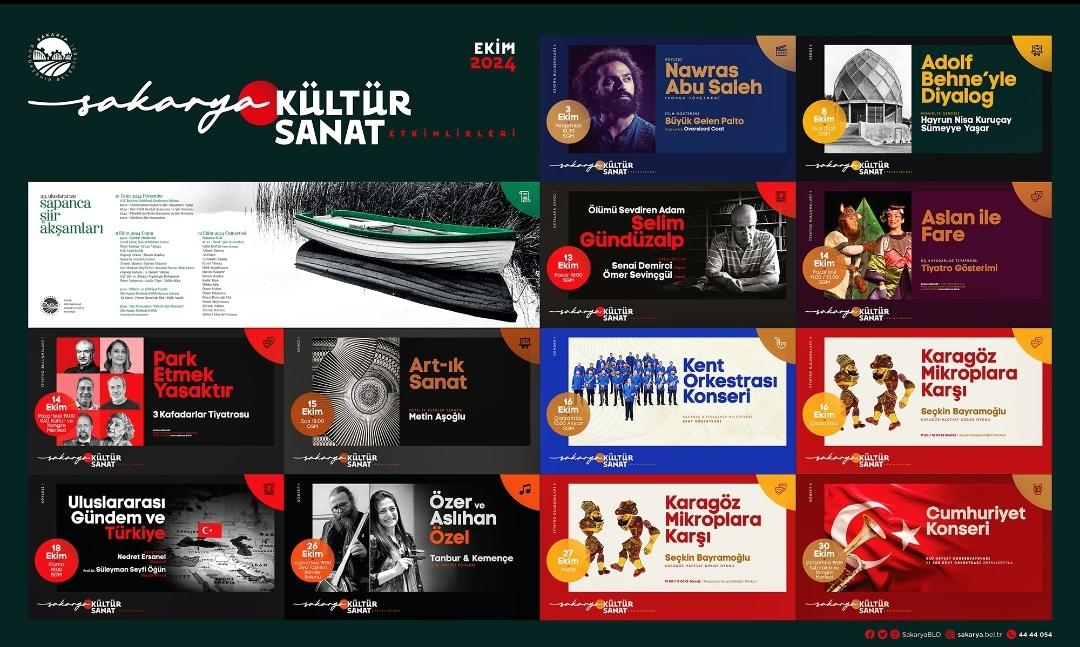 Ekim kültür sanat etkinlikleri başlıyor: Şiir akşamları, sergiler, sinema buluşmaları